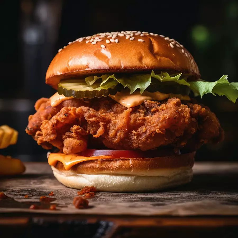 Burger Crispy Chicken